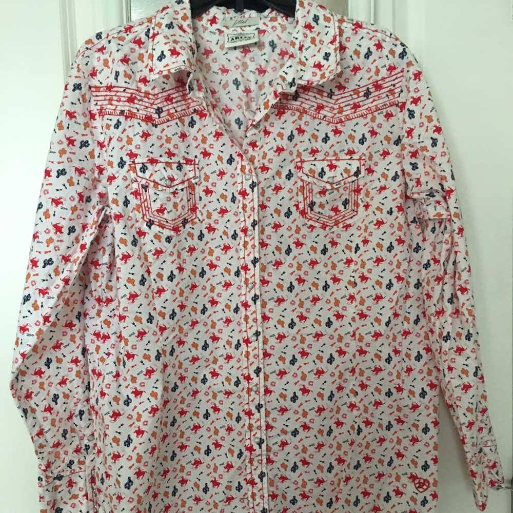Women’s Ariat Western Button Up Shirt
